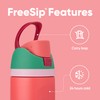 Owala FreeSip Insulated Stainless Steel Water Bottle with Straw for