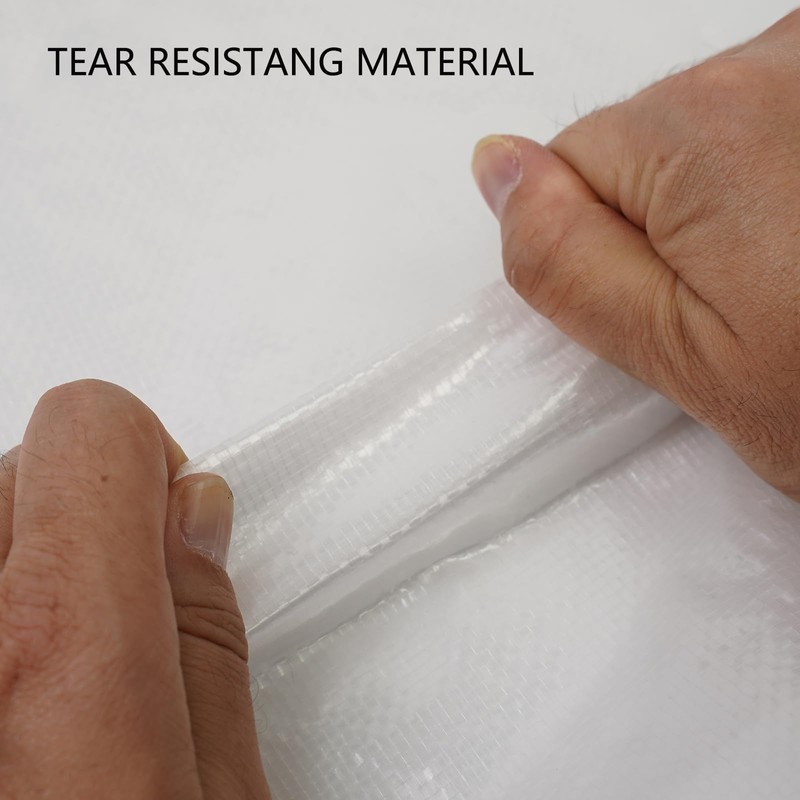 96L Ultra-large capacity Clear Plastic Storage Bag, 66 x 66