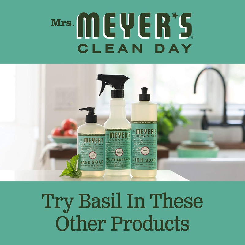 MRS. MEYER'S CLEAN DAY All-Purpose Cleaner Spray, Basil, 16 fl.
