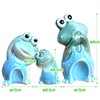 S.T.S.G Frog Figurine, Object, Ceramic, Set of 3, Garden, Ornament,