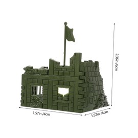 BESPORTBLE Miniature Set for Realistic Simulation Army Figures and Accessories for Birthday Parties and Home Decoration Material for Boys