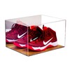 Better Display Cases Acrylic Basketball Shoe Display Case with Wood
