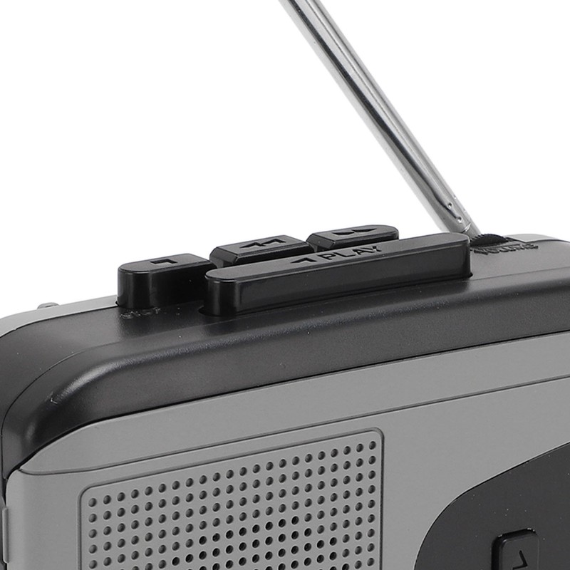 Portable Cassette Player ABS Cassette to MP3 Converter AM FM