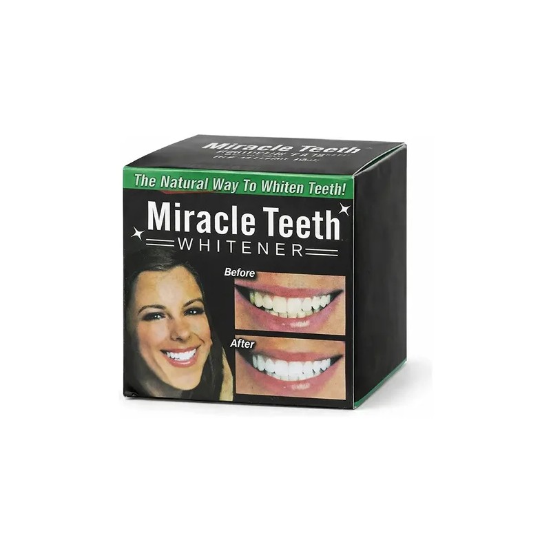 Blanqueador Dental Natural Carbón Activado Dientes Blancos