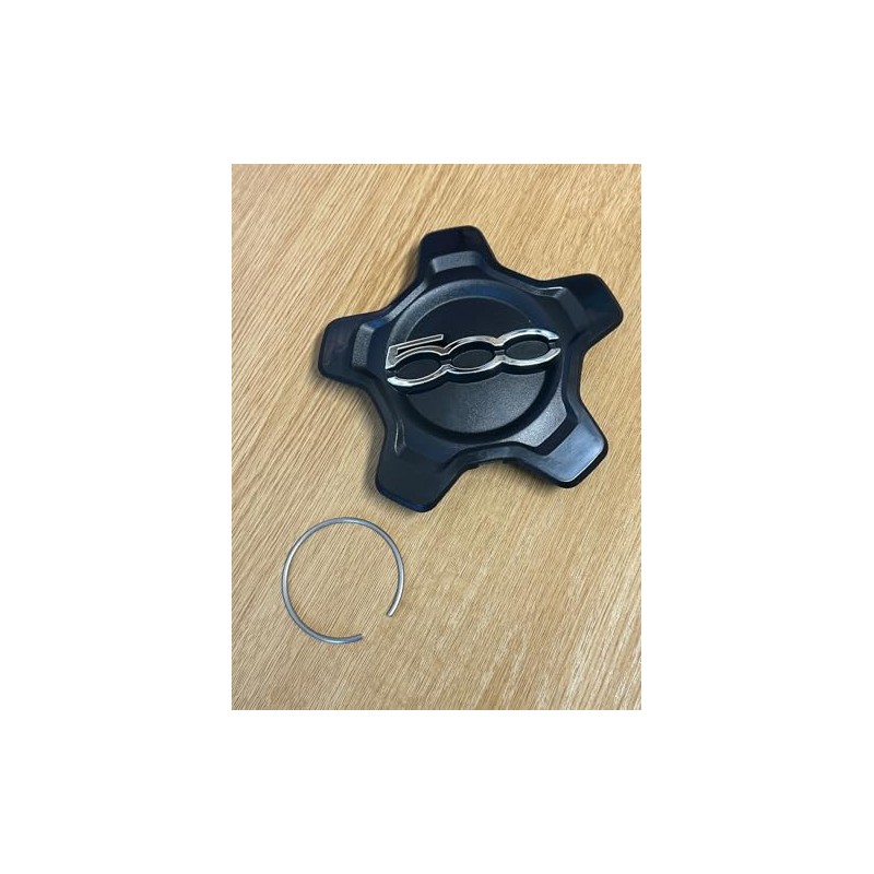 Fiat 500X wheel cap trim Black