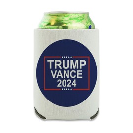 Trump Vance 2024 Election Can Cooler - Drink Sleeve Hugger Collapsible Insulator - Beverage Insulated Holder