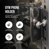 Gym Phone Holder - Dual Magnetic Phone, Hands-Free Videos While