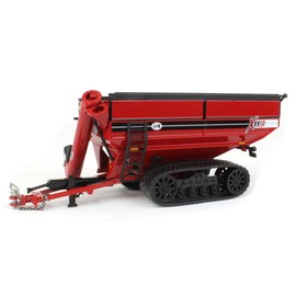 Spec Cast 1/64 Red J&M 1112 X-Tended Reach Grain Cart with Tracks JMM-010