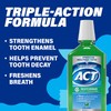 ACT Restoring Zero Alcohol Fluoride Mouthwash 33.8 fl. oz. Strengthens