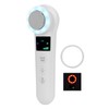 Hot Cold Face Massager Handheld Facial Vibration Massager Red Blue