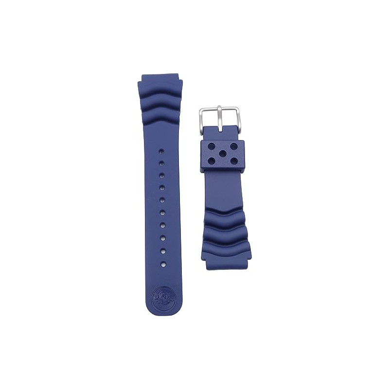 Seiko Band Strap 22mm Urethane Genuine Divers Replacement Navy RS04K22NY1