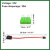 Motoforti 32V Standard Fuse Adapter Fuse Kit with 2pcs 30A
