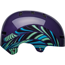 BELL Local Adult BMX Bike Helmet - Chapelle Gloss Purple (2023), Small (51-55 cm)