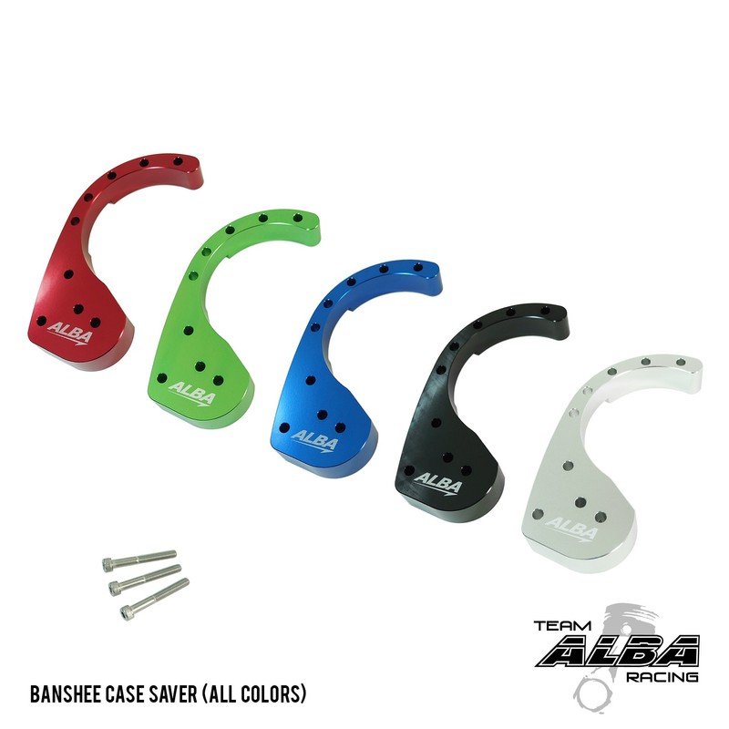 Compatible with Yamaha Banshee Case Saver Silver (1987-2006)