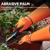 Vgo... Gardening Gloves Long Sleeves in Leather with Touchscreen, Heavy