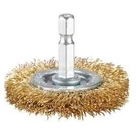 Makita D-73667 Round Brush 50 mm Brass 1/4 Inch