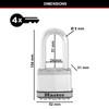 MASTER LOCK Very High Security Padlock, Security level 9/10, Outdoor,