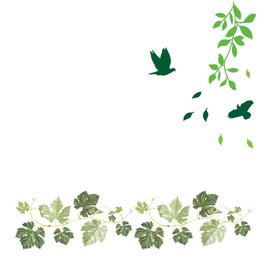 Chirstseason Green Leaf Vine Wall Sticker Home Decor Living Room Hallway Store Shop Window Glass Door Removable Wallpaper Sticker Wall Sticker Green