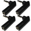 CESS L Shape Right Angle 3.5mm Male to Female Stereo