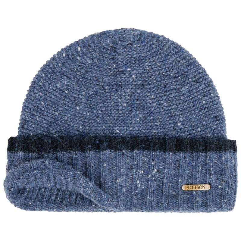 Stetson Donegal Men's Knitted Beanie Hat Made in Italy Autumn