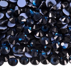 Blinginbox Hotfix Rhinestones, 1440pcs Flatback Crystal Rhinestones for Crafts Clothes DIY Decoration,Montana, SS20, 4.6-4.8mm