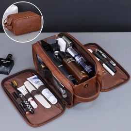 Multifunction Cosmetic Bag – Large Makeup Organizer Pouch, Travel Toiletry Bag Pu