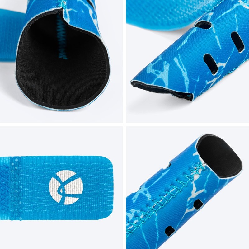 Kuangmi Finger Sleeve Support Protector and Injuries During Sports (Blue