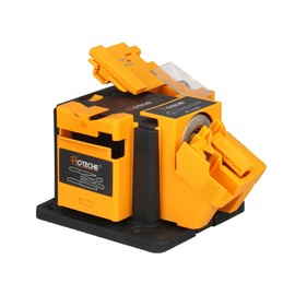 Hoteche 3-in-1 Electric Multi-Functional Sharpener 65W Universal Sharpening Station Grinding Machine for Knives, Drills, Chisels, and Scissors