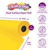 Colorations Dual Surface Paper Roll Classroom Supplies for Arts and