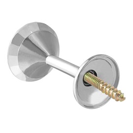 TOYANDONA 2PCS Crystal Curtain HoldBacks Window Drapery Medallion Holdbacks Tie Back Clips Wall Hook Tassel Holder for Home (Silver)