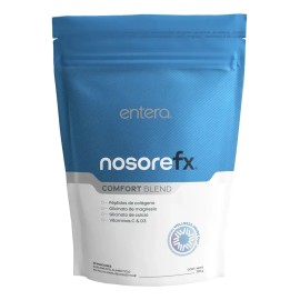 Entera NosoreFx, Colágeno Hidrolizado (Tipo II), Calcio, Magnesio, Vitaminas C y D3, 300g en polvo sin sabor