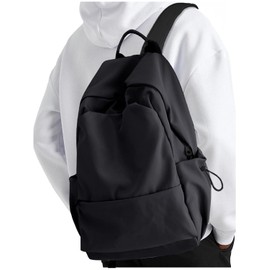 YGR Laptop Backpack for Women and Men, Waterproof Lightweight Travel Daily Rucksack Casual 15.6 inches Computer Bags for College, Black