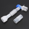 L Shaped Connector Disposable Retractable Ventilator Plateau Valve Circuit Extension