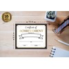 Award Certificates - Certificate of Achievement for Students, School Graduation