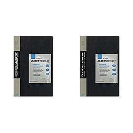 Itoya Art Portfolio 8-10 Inches Storage Display Book, 24 Sleeves for 48 Views