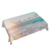 Walmsco Tablecloth Beach Waves Summer Decor For Dining Room Kitchen