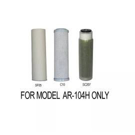 Koolermax Original Koolermax AR104H Annual Replacement Filter Set Sediment Carbon DI Resin