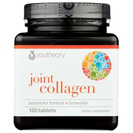 Youtheory Joint Collagen - Advanced Formula - 120 Tablets (Pack of 4)