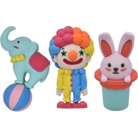 Goma Kawaii 1pz Goma Borrador Jumbo Kawaii Diseños Mixtos Circo