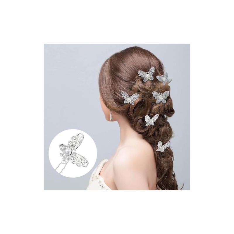 12 PCS horquillas para tocado de novia, Accesorios para peinados