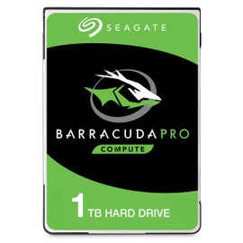 Seagate BarraCuda Pro 1TB Internal Hard Drive Performance HDD – 2.5 Inch SATA 6 Gb/s 7200 RPM 128MB Cache for Computer Desktop PC Laptop, Data Recovery – Frustration Free Packaging (ST1000LM049)