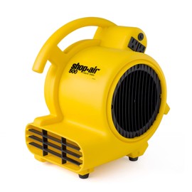 Shop-Vac 1032005 Shop-Air 3-Speed 500 CFM Air Mover, Floor Carpet Dryer, Blower Fan, Heavy Duty Stackable Design, for Restoration and Janitorial Use (1-Pack)