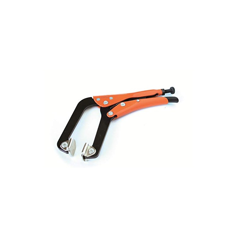 Grip-On 233A06 6-Inch Angled Self-Adapting Jaws Locking Pliers with Swivel