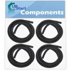 4-Pack 154827601 Dishwasher Tub Gasket Replacement for Frigidaire LGBD2435NW0A Dishwasher