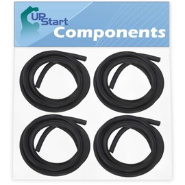 4-Pack 154827601 Dishwasher Tub Gasket Replacement for Frigidaire LGBD2435NW0A Dishwasher - Compatible with 154827601 Tub Gasket - UpStart Components Brand