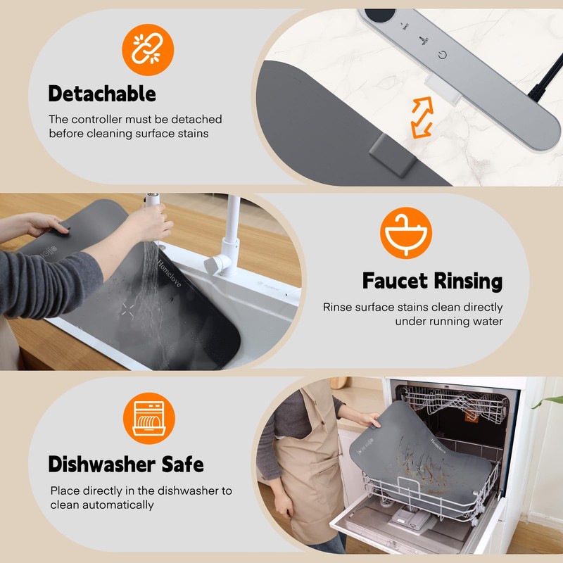 Homelove Warming Mat for Food - Electric Warming Tray with