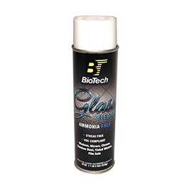 Glass Cleaner- Ammonia Free, Streak Free, Windows, Mirrors, Chrome, Stainless Steel, Tinted Window, Film Safe