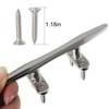 VEITHI 6 inch 316 Stainless Steel Boat Cleat, Boat Cleats