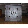 Ben Douglas Foundry Post Base, Anchored 8x8 Heavy Cast Aluminum,