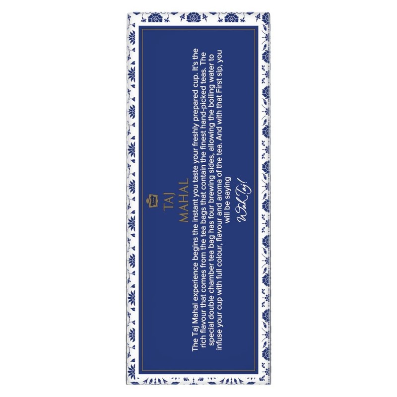 Taj Mahal Brooke Bond, 1 Leaf Tea, 100 Tea Bags